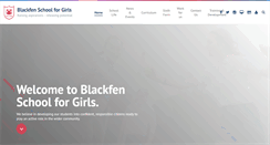 Desktop Screenshot of blackfenschoolforgirls.co.uk